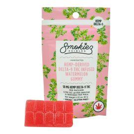 Smokiez Delta 9 Scored Gummiez- 1PK, Watermelon, 50 mg
