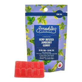 Smokiez Delta 9 Scored Gummiez- 1PK, Jamberry, 100 mg