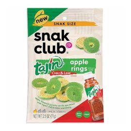 Snak Club Gummies With Tajin, Apple Rings, 2.5 oz