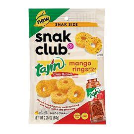 Snak Club Gummies With Tajin, Mango Rings, 2.25 oz