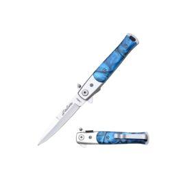 Snake Eye Spring Assist Knife, Blue