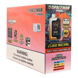 Spaceman SP40000 Disposable (5CT), Juicy Peach Watermelon, 5%