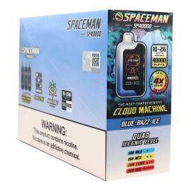 Spaceman SP40000 Disposable (5CT), Blue Razz Ice, 5%