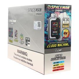 Spaceman SP40000 Disposable (5CT), Clear, 5%