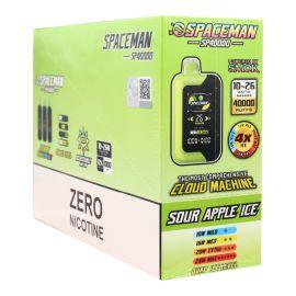 Spaceman SP40000 Disposable (5CT), Sour Apple Lce, 0%