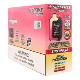 Spaceman SP40000 Disposable (5CT), Strawnana, 5%