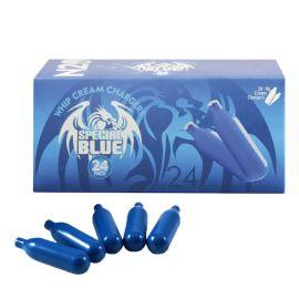 Special Blue Cream Chargers, 24PK