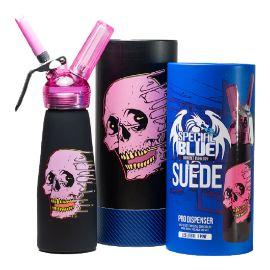 Special Blue Whipped Cream Dispenser, Skullz, 1 Pint