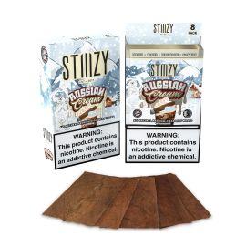 Stiiizy Premium Cigar Leaf Wraps- 5PK (8CT), Russian Cream