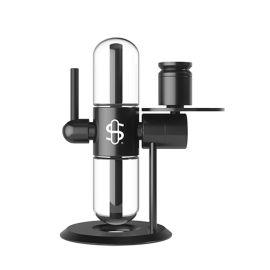 Stundenglass Kompact Gravity Hookah Black, Black, 12 in