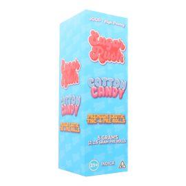 Sugar Rush THCA Live Resin Prerolls (10CT), Cotton Candy (Indica), 5 g