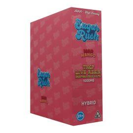 Sugar Rush THCP Live Resin Disposable (5CT), Mad Mango (Hybrid), 1 g