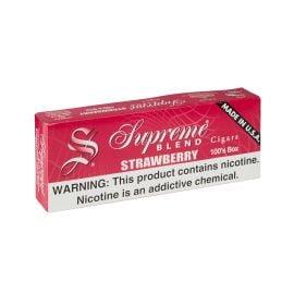 Supreme Blend Cigars- 20PK (10CT), Strawberry, 100 mm