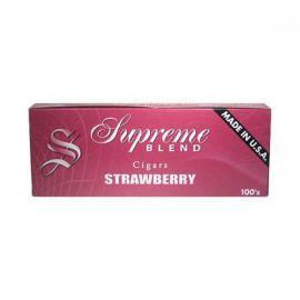 Supreme Blend Cigars- 20PK (10CT), Strawberry, 100 mm Soft