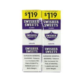 Swisher Sweets $1.19 Cigarillos- 2PK (30CT), GRAPE