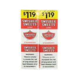 Swisher Sweets $1.19 Cigarillos- 2PK (30CT), Strawberry