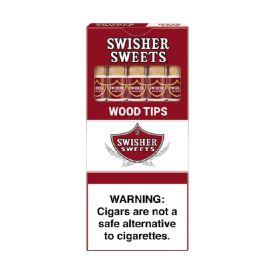 Swisher Sweets Cigars- 5PK (10CT), Wood Tip