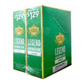 Swisher Sweets Legend 2/$1.29 Natural Leaf Cigars- 2PK (30CT), 2/$1.29, Green