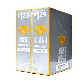Swisher Sweets Legend Natural Leaf Cigarillos- 2PK (15CT), Diamond