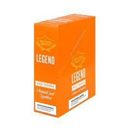Swisher Sweets Legend Natural Leaf Cigarillos- 2PK (15CT), Maui Mango