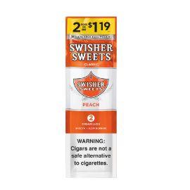 Swisher Sweets Pre-Priced Cigarillos- 2PK (30CT), 2/$1.19, Peach