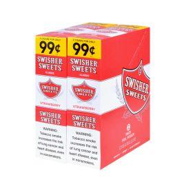 Swisher Sweets Pre-Priced Cigarillos- 2PK (30CT), 2/$.99, Strawberry