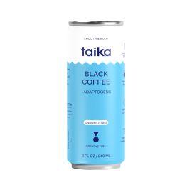 taika Black Coffee + Adaptogens, Black Coffee, 8 oz
