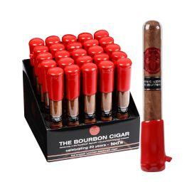 The Bourbon Cigar Display By Teds Cigar's (25CT), Sumatra, Toro 6X50