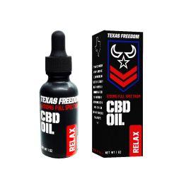 Texas Freedom CBD Full Spectrum CBD Tincture, Natural, 1200 mg