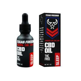 Texas Freedom CBD Sleep Tincture, Mint, 1800 mg