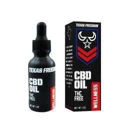 Texas Freedom CBD THC-Free Broad Spectrum CBD Tincture