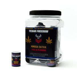 Texas Freedom CBD THCA 1g Flower Display Jar (20CT)