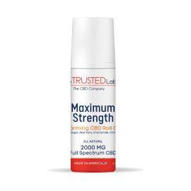 The Trusted Lab CBD Max Warming Roll-On, 3oz, 2000mg