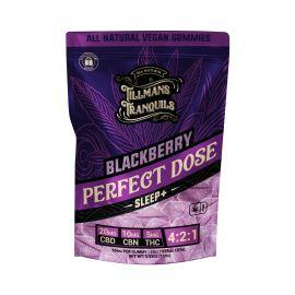 Tillman's Tranquils Perfect Dose Sleep+ Gummies- 20PK, Blackberry, 700mg