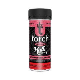 Torch Delta 9 + THCP Hulk Gummies- 20PK, Watermelon Lemonade, 15,000 mg