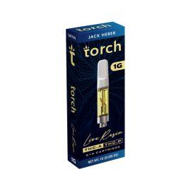 Torch Live Resin THCA + THCP + D8 Cartridge (5CT), Jack Herer (S), 1 g