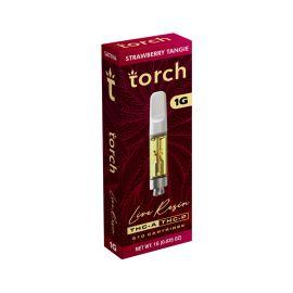 Torch Live Resin THCA + THCP + D8 Cartridge (5CT), Strawberry Tangie (S), 1 g