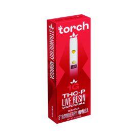 Torch THCP Live Resin Disposable (5CT), Strawberry Mimosa (Sativa), 1 g