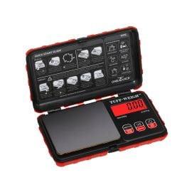 Truweigh Tuff Weigh Scale, Black/Red, 200 g/0.01 g