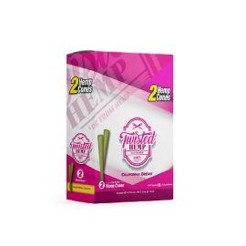 Twisted Hemp Cones- 2PK (10CT), California Dreams