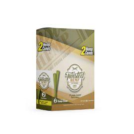 Twisted Hemp Cones- 2PK (10CT), Plain Jane