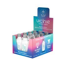 uchie Kratom+Kava Good Vibes Shot 2oz (12CT), Good Vibes, 2 oz