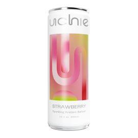 uchie Sparkling Kratom Seltzer, Strawberry Kratom, 12 oz