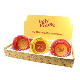Ugly House Ashtrays (6CT), Munchies, 4 in