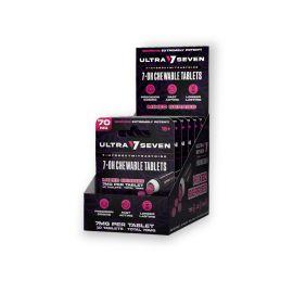 Ultra Seven 7-OH Kratom Chewable Tablets- 10PK (6CT), Mixed Berries, 70 mg
