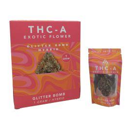 Uplift CBD Exotic THCA 1g Flower Display (28CT), Glitter Bomb, 1 g
