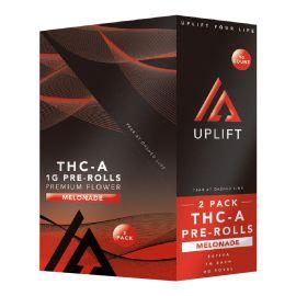 Uplift THCA Prerolls- 2PK (10CT), Melonade, 2 g
