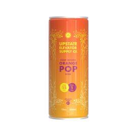 Upstate Elevator Supply Co. Hemp Soda, Orange Pop (Hybrid), 16mg