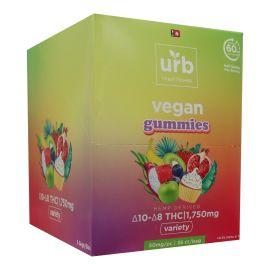 Urb Delta 10 + Delta 8 THC Gummies- 35PK (5CT)