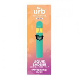 Urb Delta 8 Liquid Badder Disposable (6CT), Waterberry Kush, 3 g